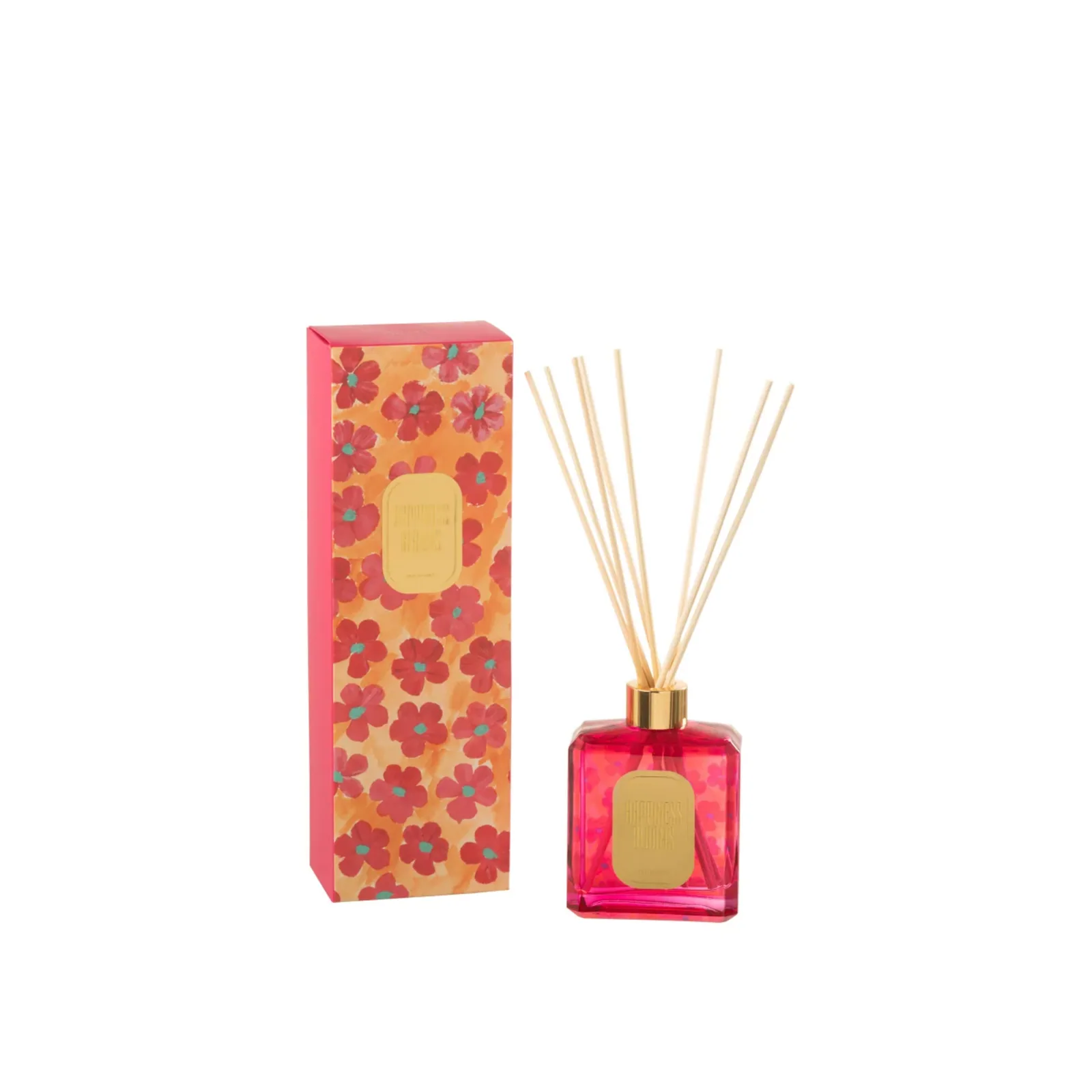 Geurolie Bloemen Oranje/Rood