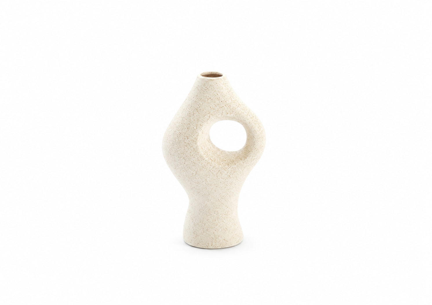 Vaas open beige S